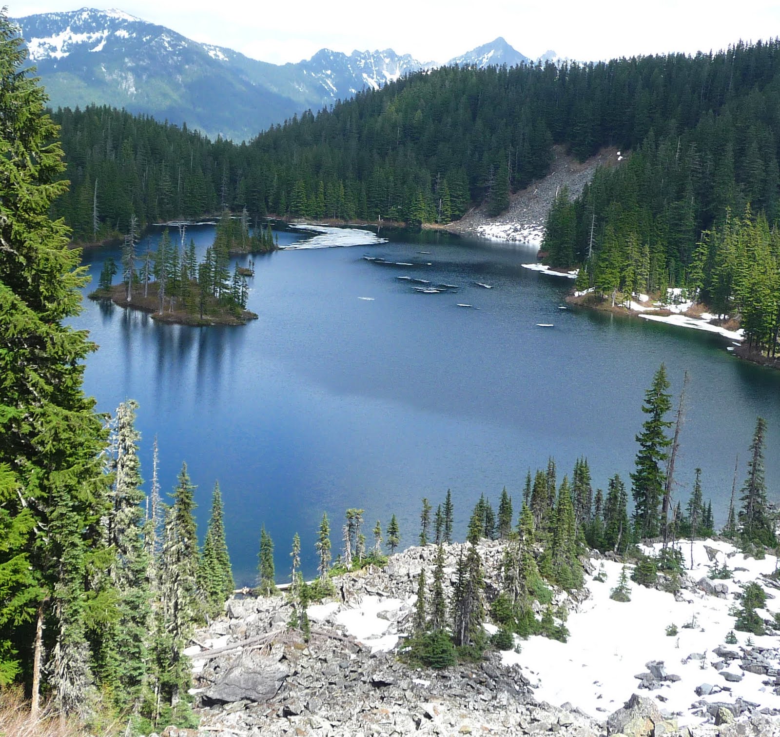 karenshikes Granite Lakes, Thompson Lake