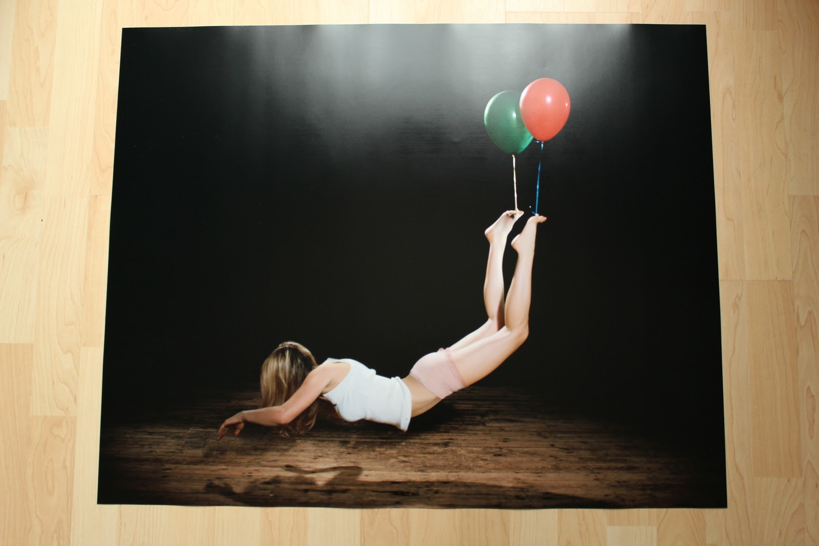 days fall like leaves SAM TAYLORWOOD Escape Artist (Green and Red