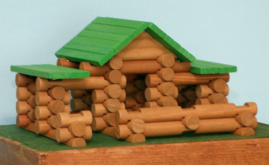 Maxim Tumble Tree Timbers 50 pieces Never Used MINI Building Lincoln Logs 2012 
