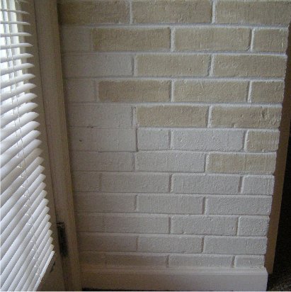 brick painting faux painted transformed way fireplace staining light treatment doing shows 155dreamlane
