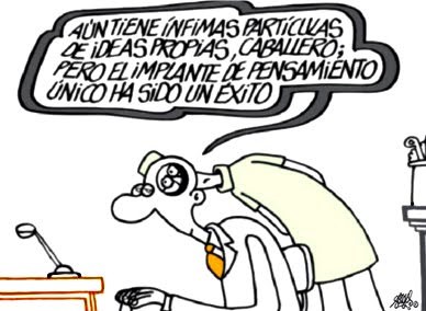 La bombilla flotante