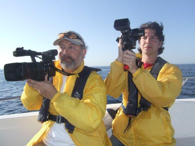 RODANDO ORCAS EN EL ESTRECHO DE GIBRALTAR (Filming orcas in the Strait of Gibraltar) junio 2010