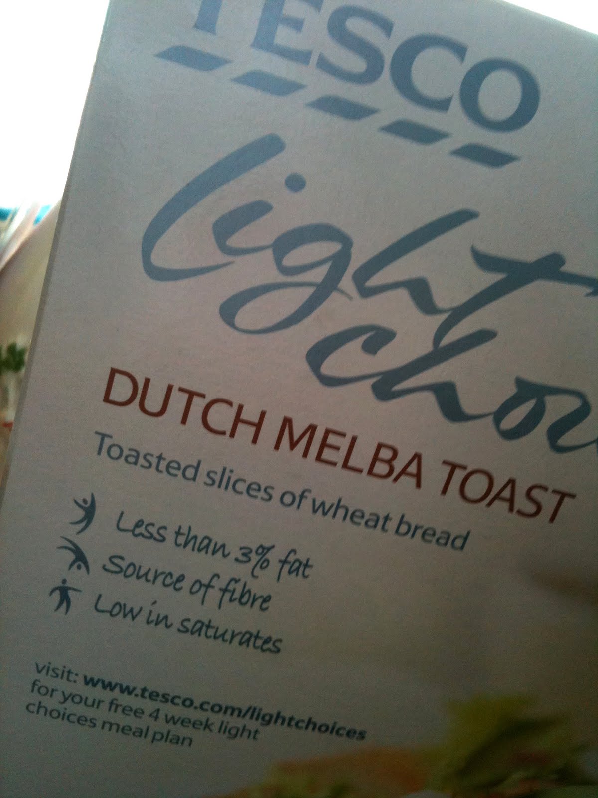 The Skinny Doll PPPOTD Tesco Melba Toasts...