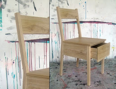 切り口を変えて商品を開発する方法：引き出しの付いた椅子