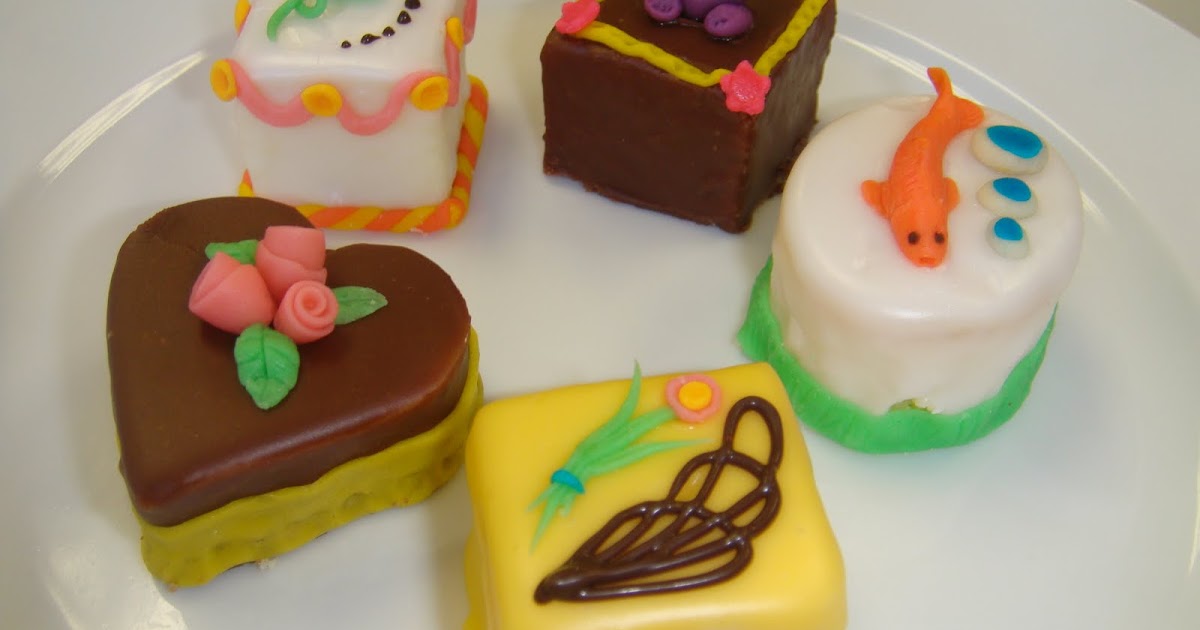 Yummy Baking: Fondant Coated Petit Fours