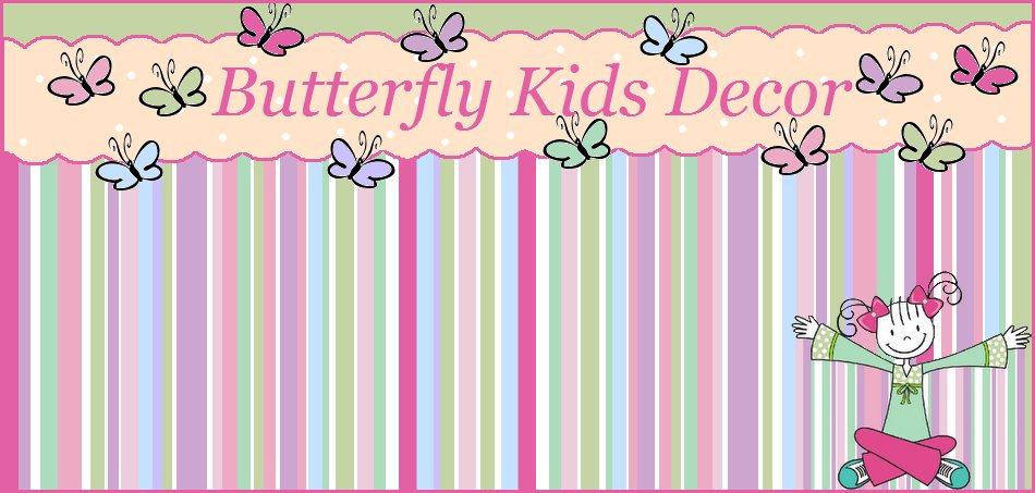 Butterfly Kids Decor -Aqui você achará ídeias para deixar o cantinho do seu bebê mais aconchegante.