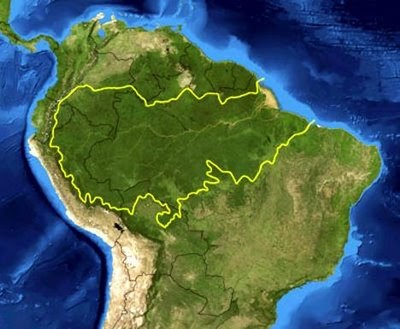 Curiosidades del Amazonas: Ubicación del Amazonas