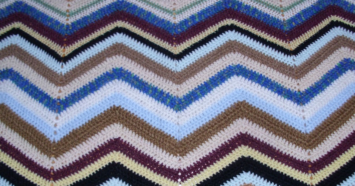 Manualidades y Labores Amalia Colcha en zig zag