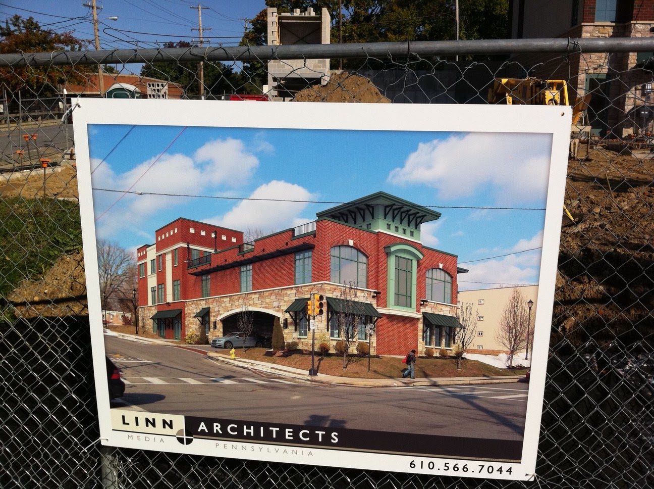 Information about Media that you won't get anywhere else..... Construction at 311 E. Baltimore