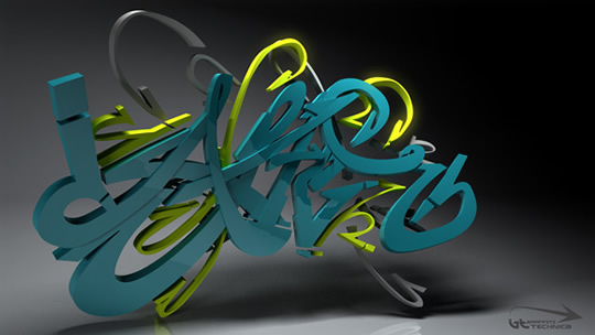 Graffiti em 3D - 04