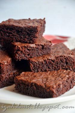 Resepi Best Nutella Brownies Kongsi Resepi