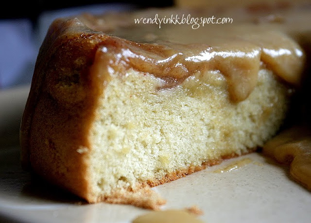 Warm Caramel Apple Cake Recipe Warm Caramel Apple Cake Recipe