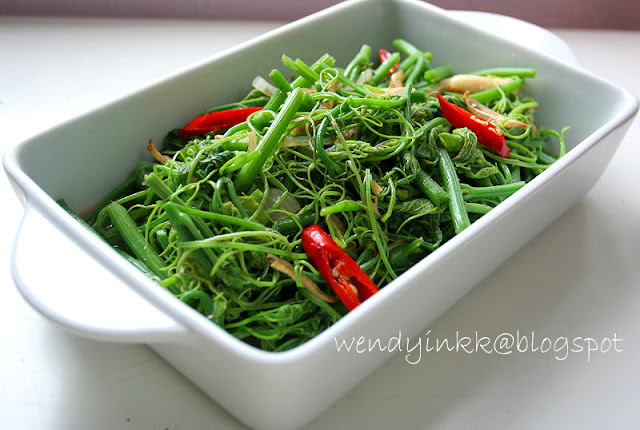 Table for 2.... or more: Style Stir Fried Chayote Shoots with Dried