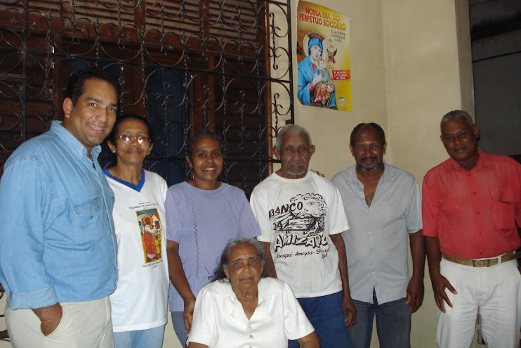 Mestre Sassuca e família, em Macapá/AP