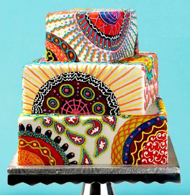 Today 39s random wedding cake of the day comes to us from SugarCraft and