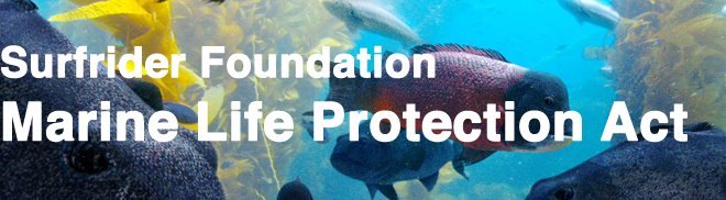 Surfrider on the Marine Life Protection Act