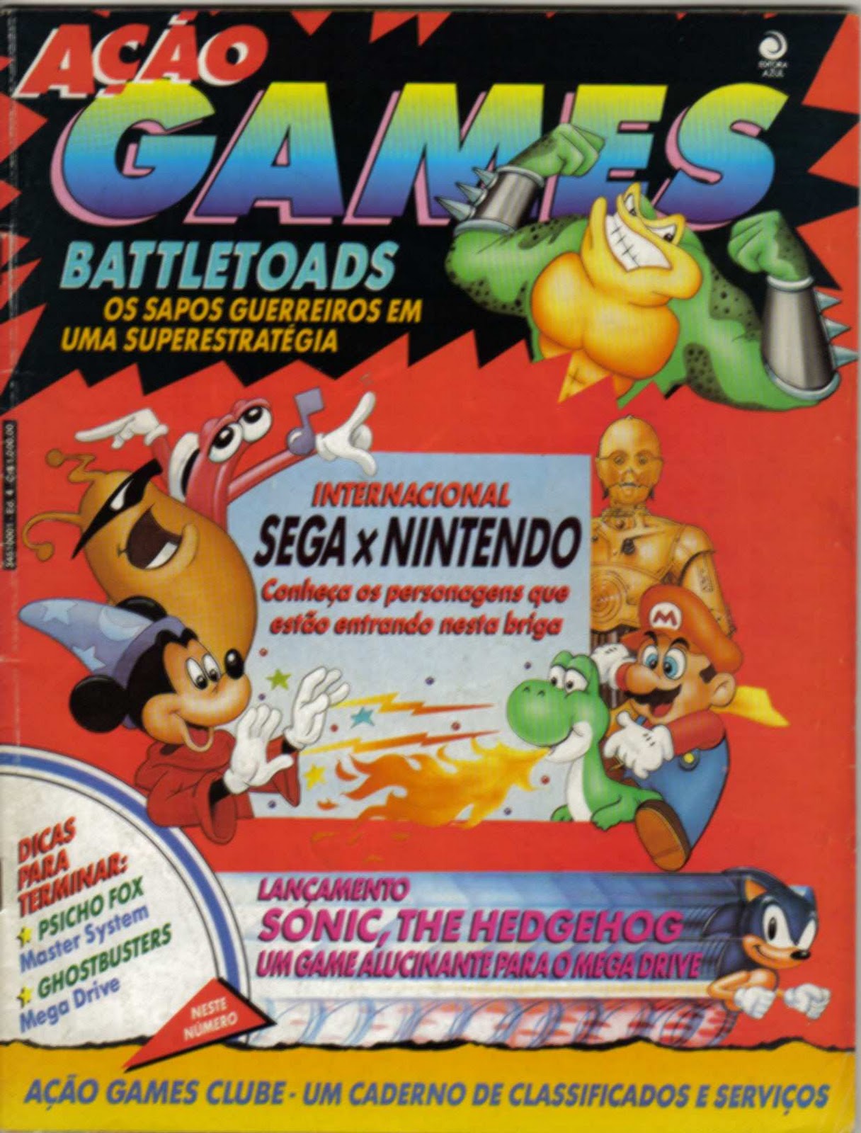 Game Nostalgia Reviva os jogos do passado Ação Games nº4