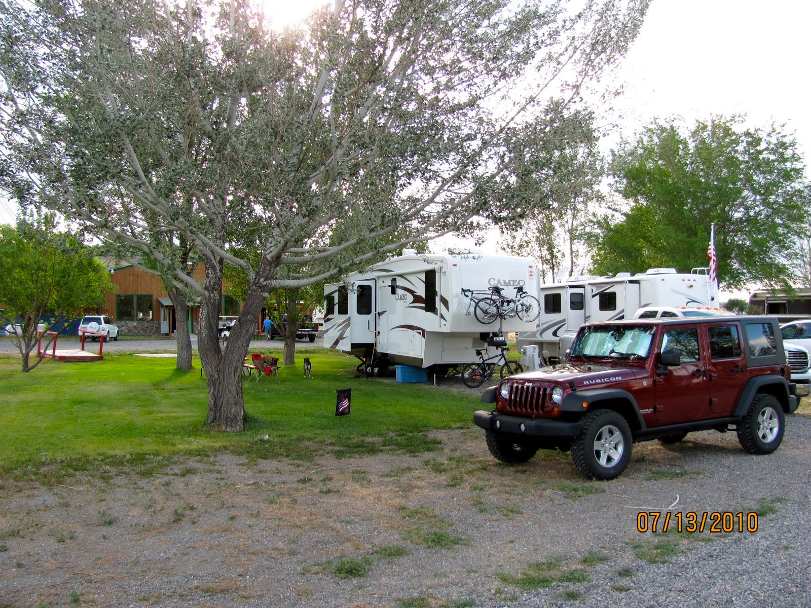 America by RV Travel Day to Montrose, Co. and Country Village RV Resort