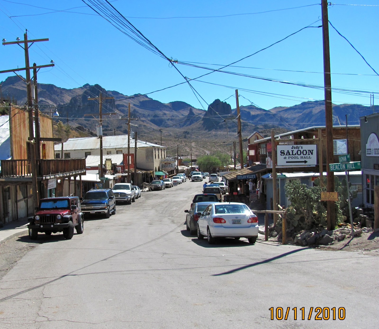 America by RV Our Visit to Oatman, Arizona
