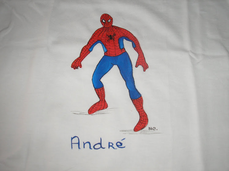 Mais uma t-shirt do homem aranha