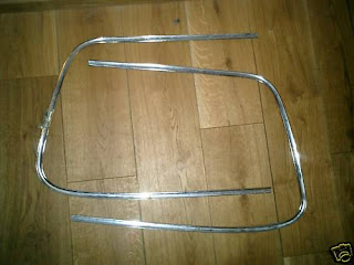 Windshield "C" chrome trim