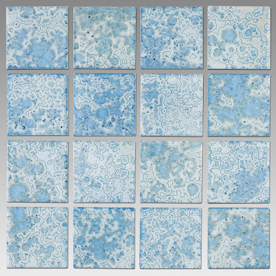 Blue Kitchen Tile on Make It Grand  Granite Countertops
