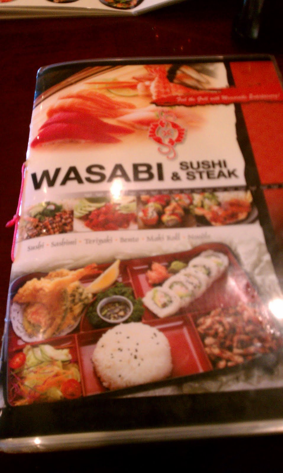 Eating Out Wasabi sushi