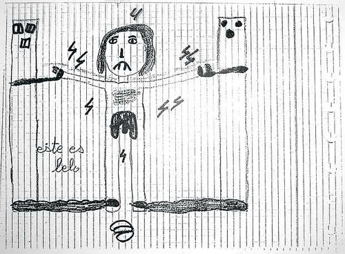 Arte Infantil: Dibujo Infantil de niños/as maltratados