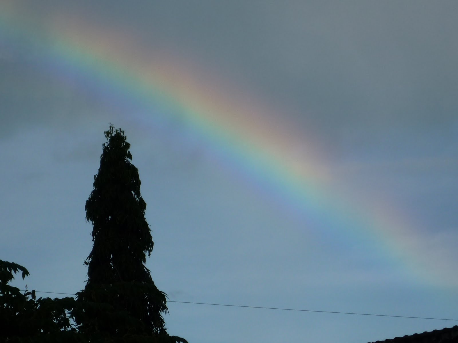 Pelangi di kota Sumenep, Madura, Jawa Timur (Juni, 2010). Foto: Nadia K. Putri