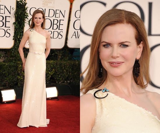 The Beauty Buff Blog: Golden Globes 2011-Nicole Kidman