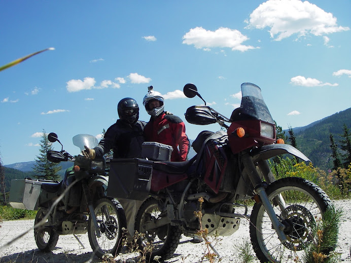 Montana/Idaho Lolo Pass KLR Ride 2009