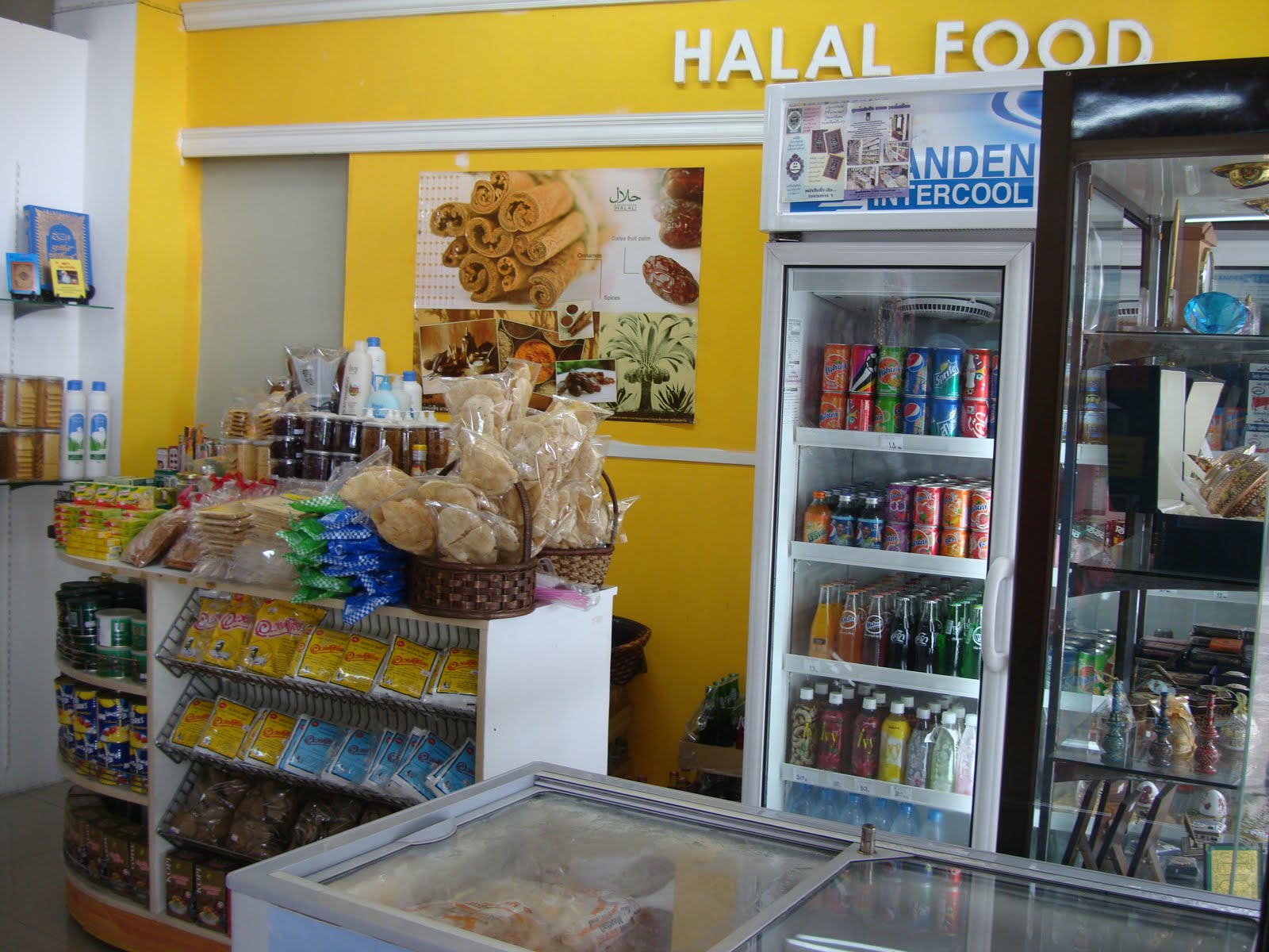 LYNN Halal grocery store on Rama IX Road, Bangkok.