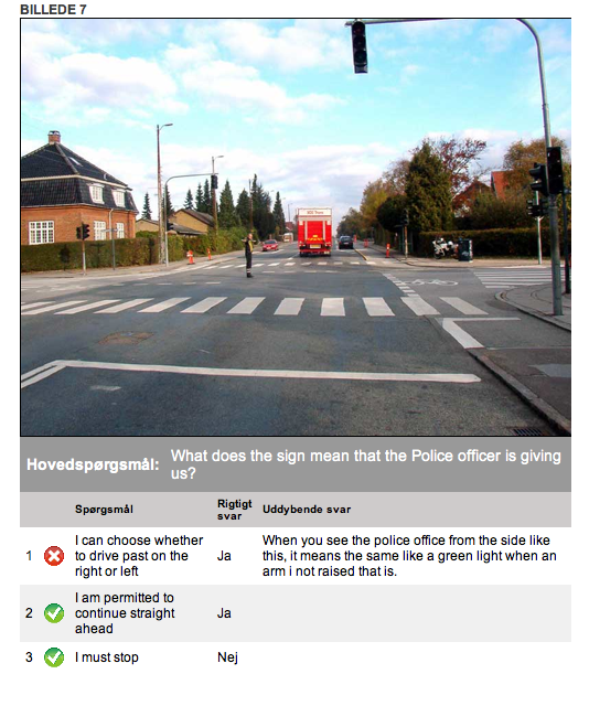 Change the Danish driver's licence requirements for foreigners Some