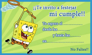 EL RINCÓN DE LOS PEQUES: INVITACIONES PARA CUMPLEAÑOS