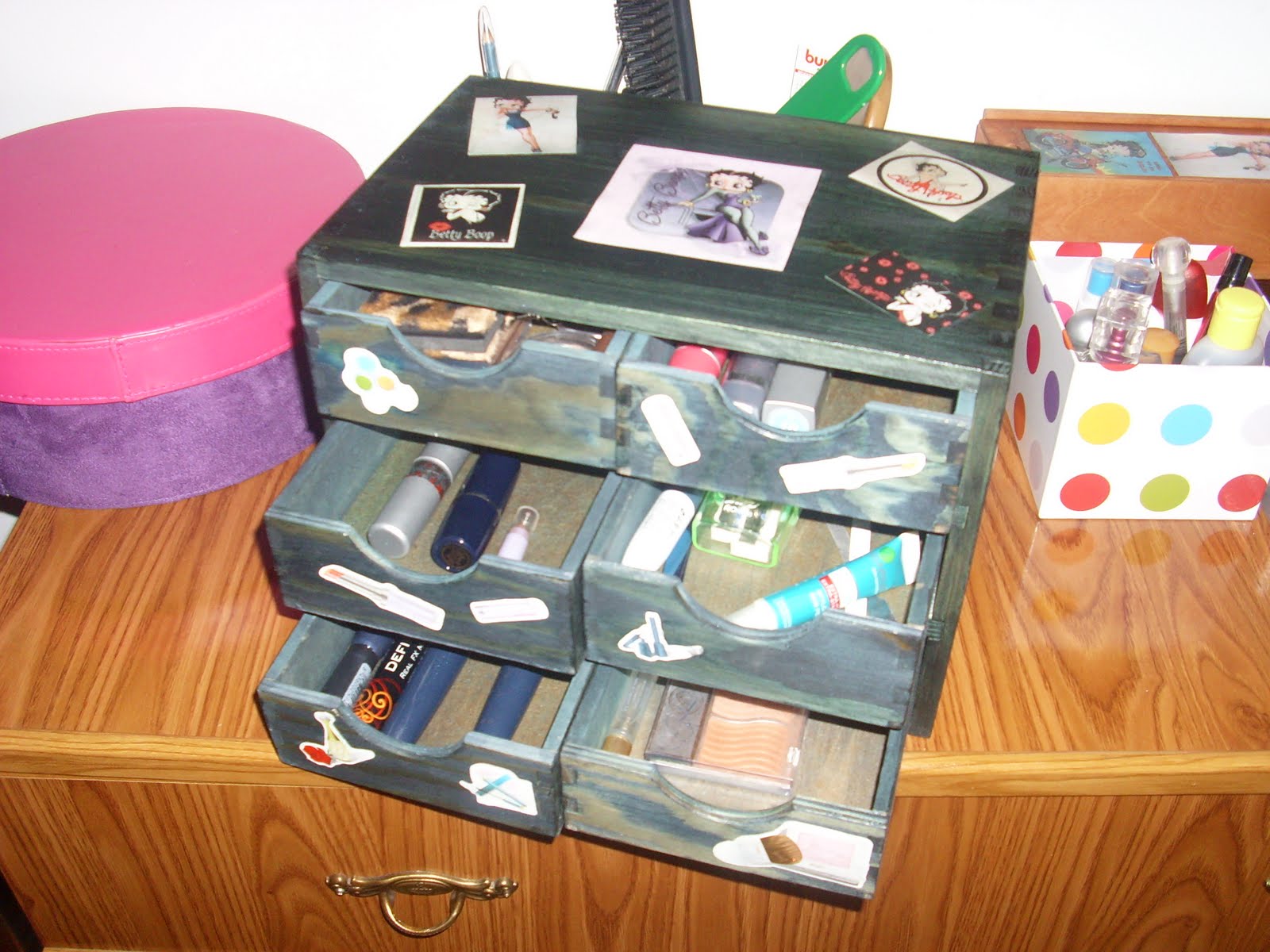 Cajonera para maquillaje