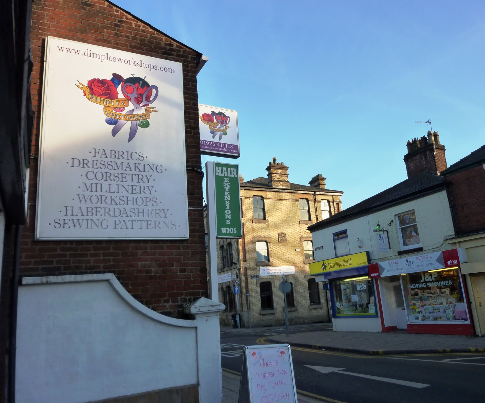 Sew Janome J & P Sewing Machines and Dimples can cater for