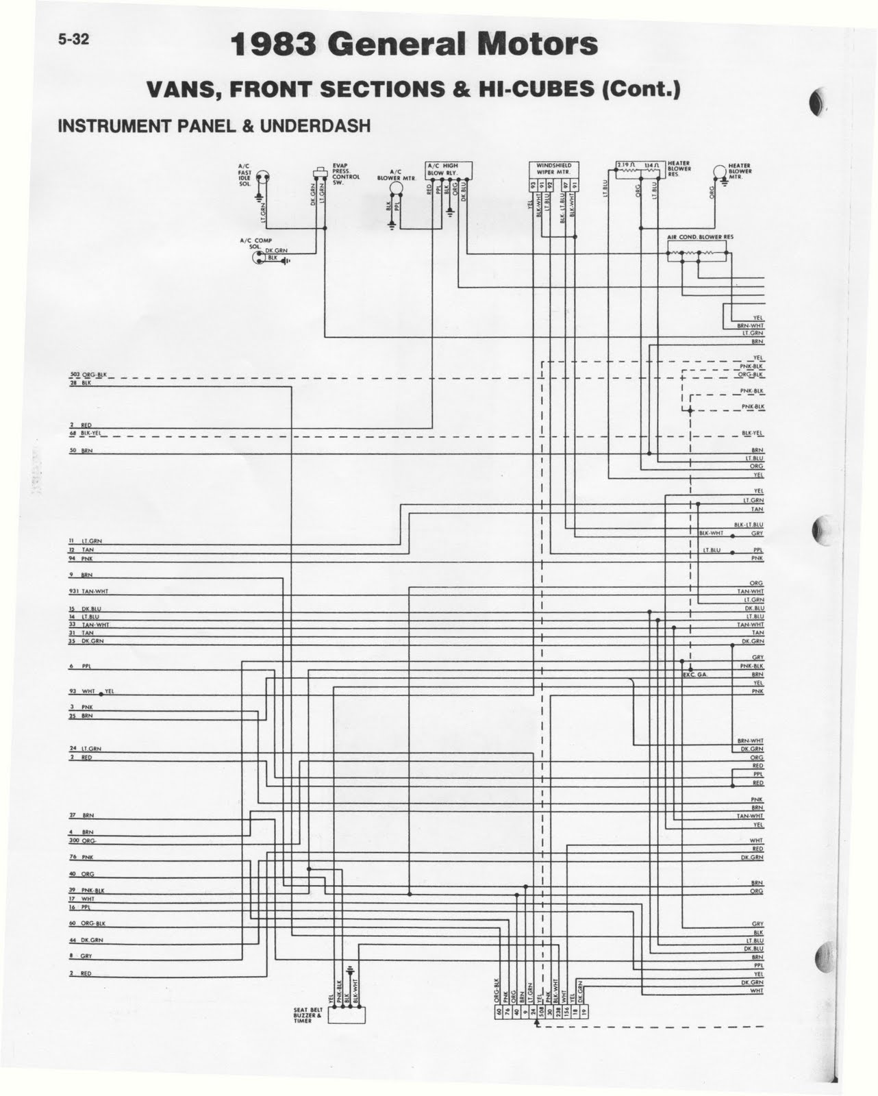 1983 Fleetwood Rv Wiring Diagram - Wiring Diagram
