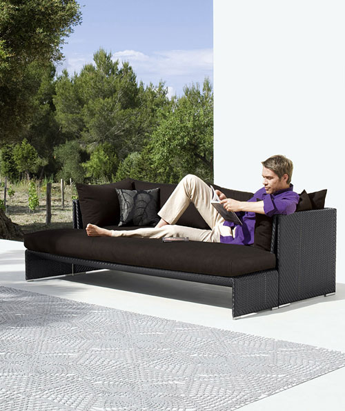 Dedon Outdoor Furniture Dedon Slimline Collection Simple But