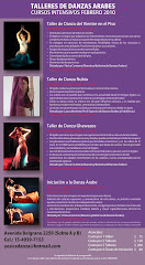 TALLERES EN FEBRERO 2010 - "Danza del Vientre y Otras Danzas"