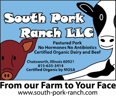 Certified Organic dairy, beef and pork . Whole, half or by the piece