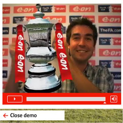EON Augmented Reality FA Cup