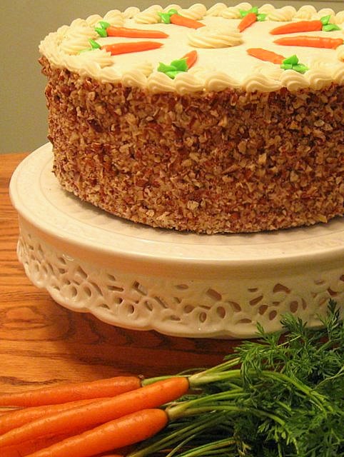 a mini layered carrot cake recipe - A Flavor Journal