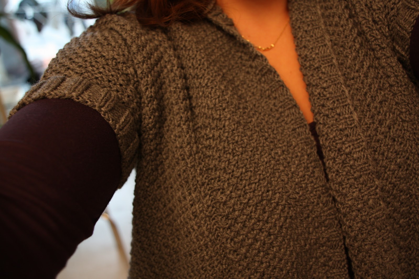 Modele tricot kimono