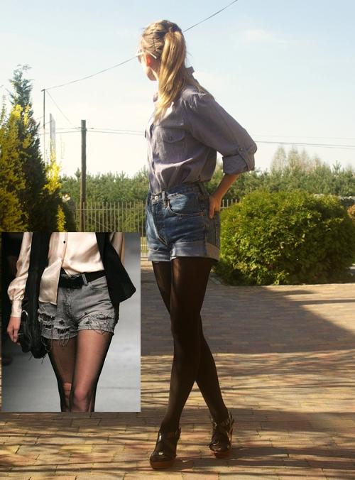 tango shorts with tights