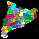 MAPA COMARCAL DE CATALUNYA