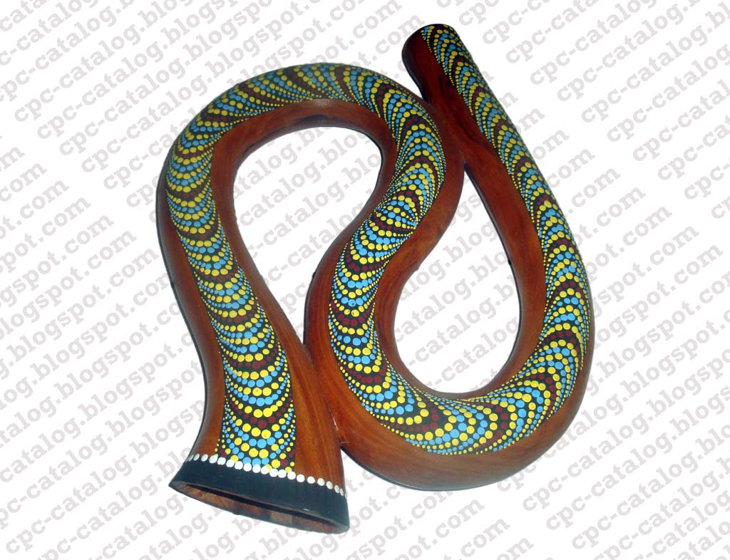 Cipacing Creative Didgeriidoo Wood Keong