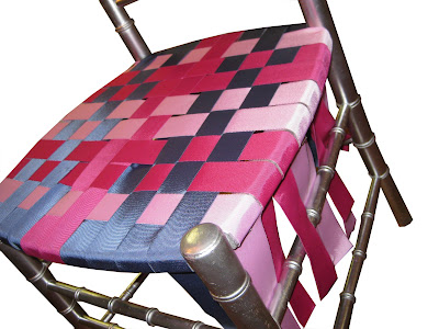 ck bradley DIY grosgrain ballroom chair