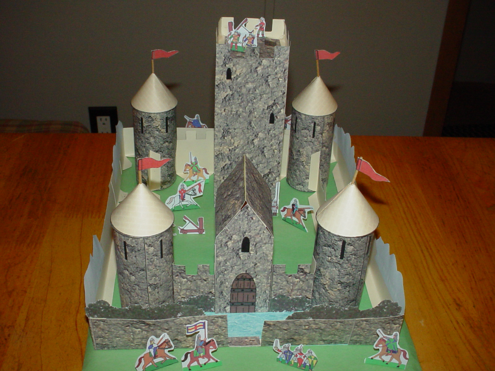 Pam's Paper Creations: Castle Project