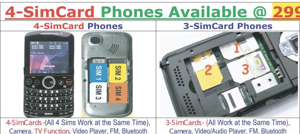 Balunywa Bytes Now 4 Sim Card Phones Available In Uganda