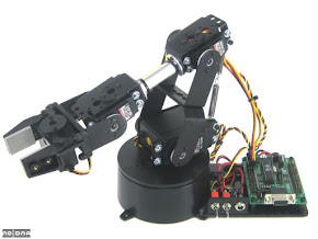 Visual servo control of a three degree of freedom robotic arm system